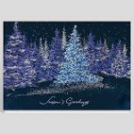 Christmas Tree business holiday Cards