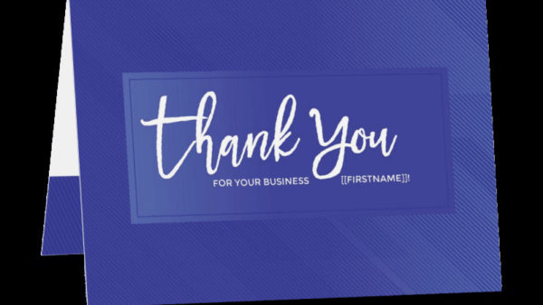 business thank you cards