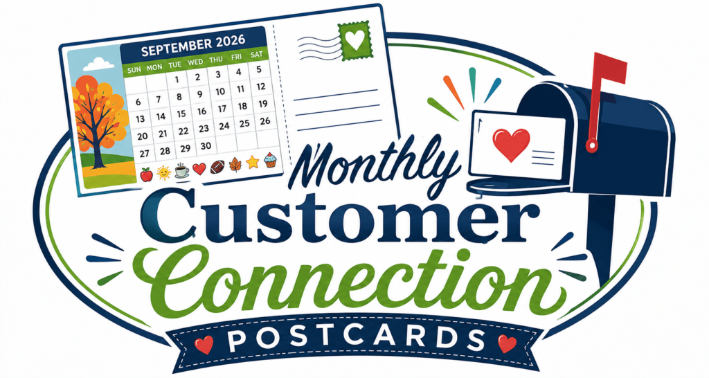 Monthly Customer Connection Postcards